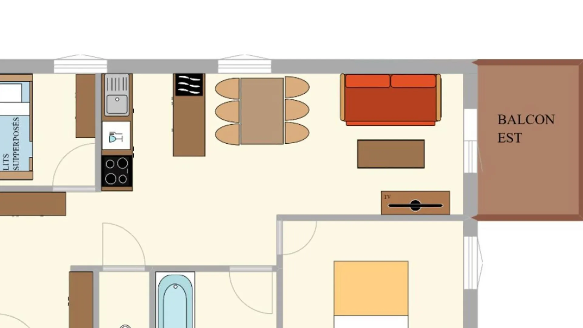 Appartement Spacieux 6 Personnes Avec Vue, Wifi Gratuit - Fr-1-508B-30 Aussois Apartmán